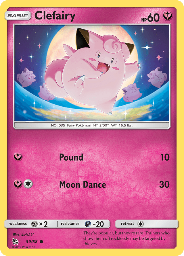 Clefairy — Hidden Fates #39
