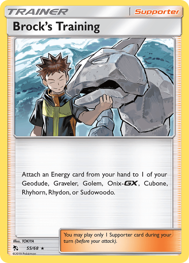 Brock's Training — Hidden Fates #55
