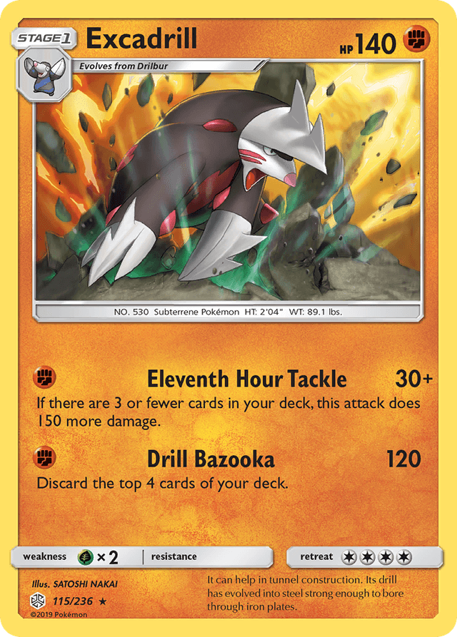 Excadrill — Cosmic Eclipse #115