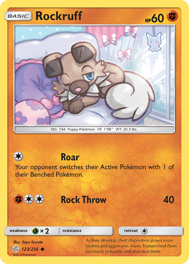 Rockruff — Cosmic Eclipse #123