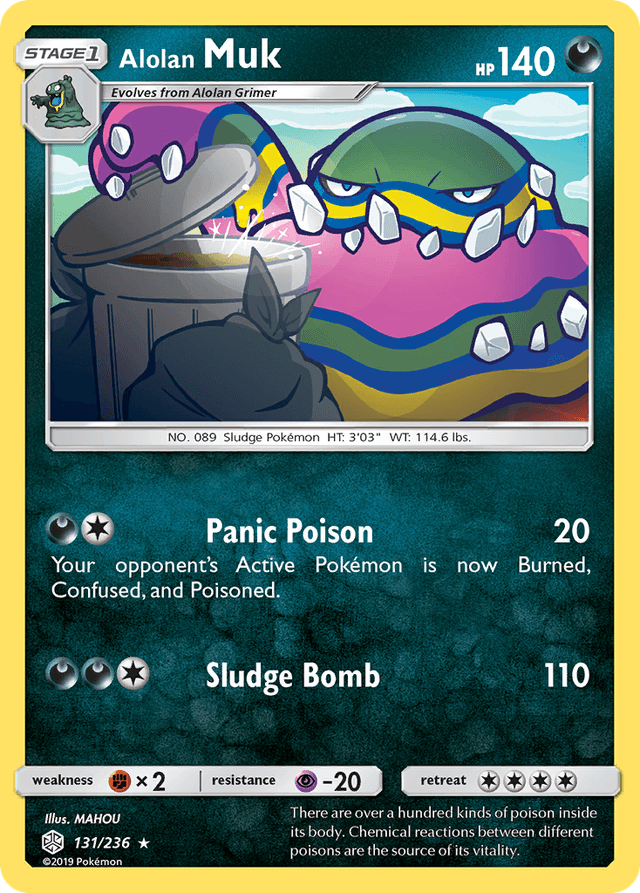 Alolan Muk — Cosmic Eclipse #131
