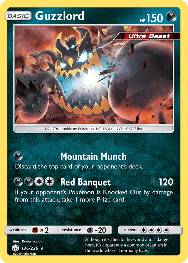 Guzzlord — Cosmic Eclipse #136