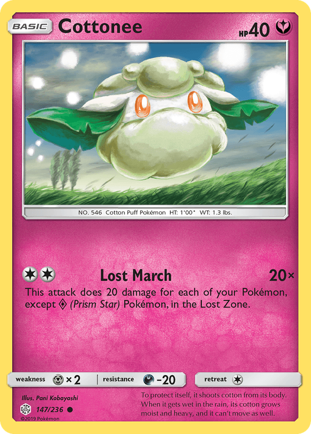 Cottonee — Cosmic Eclipse #147