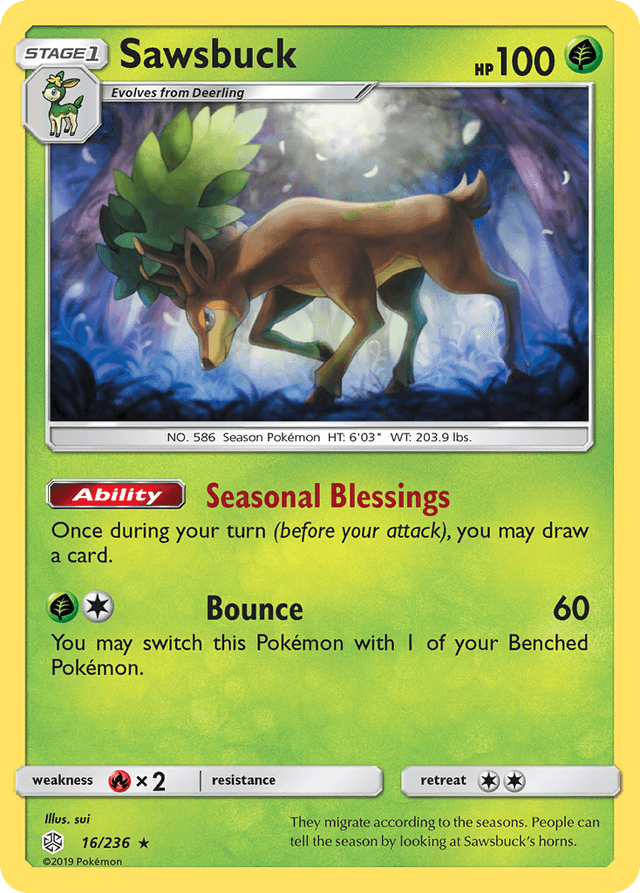 Sawsbuck — Cosmic Eclipse #16