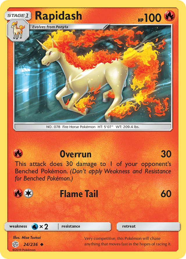 Rapidash — Cosmic Eclipse #24