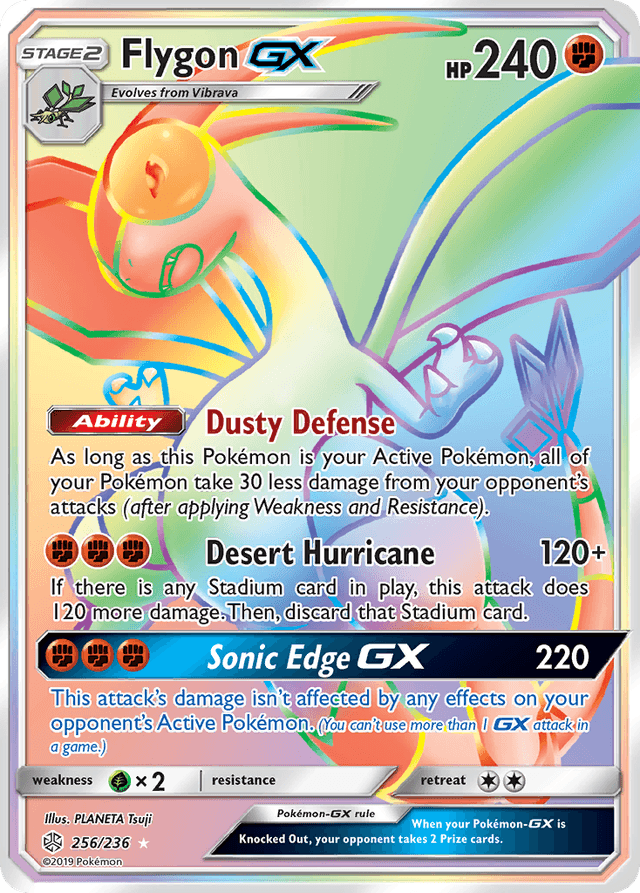Flygon-GX — Cosmic Eclipse #256