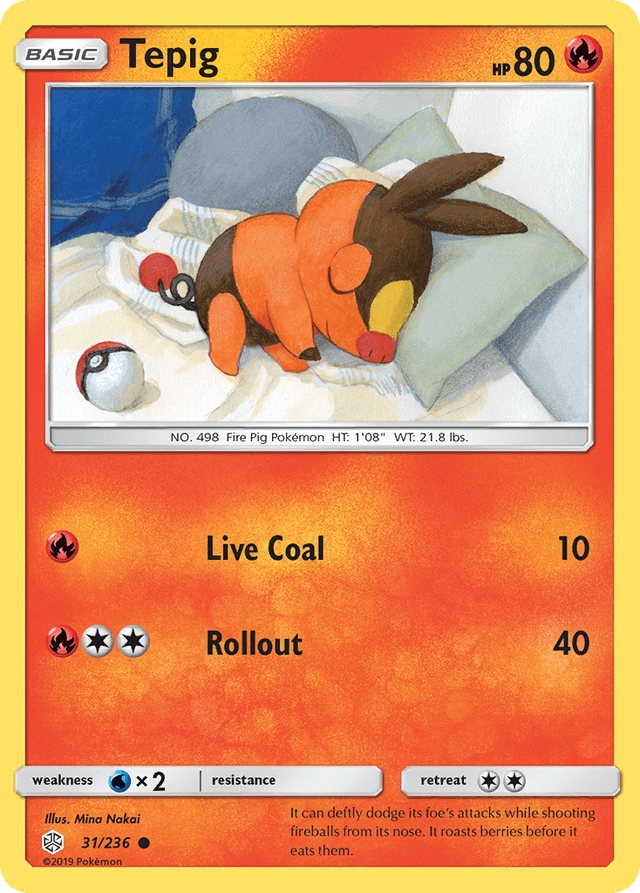 Tepig — Cosmic Eclipse #31