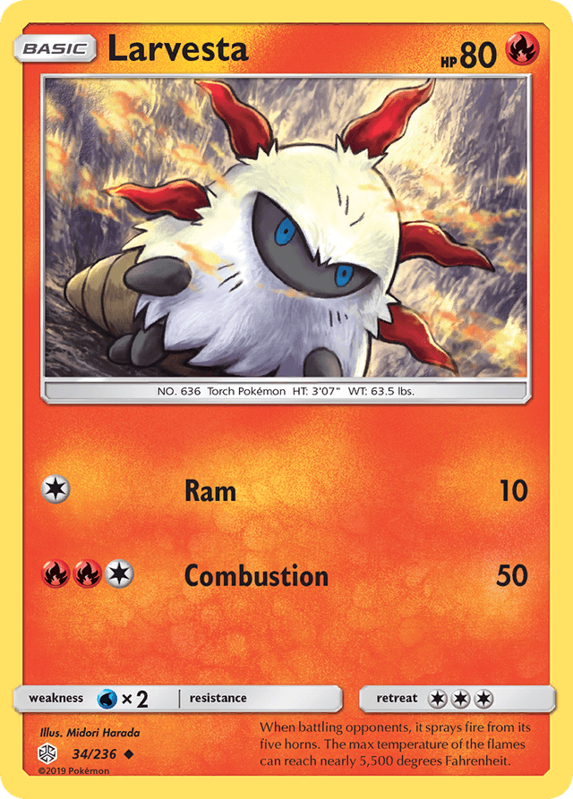 Larvesta — Cosmic Eclipse #34