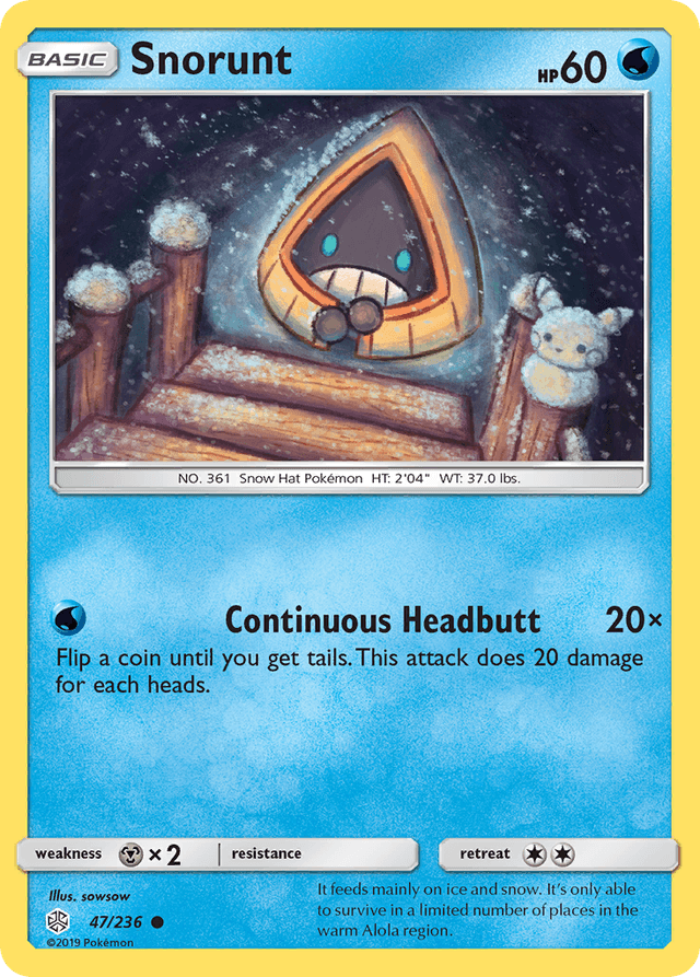 Snorunt — Cosmic Eclipse #47