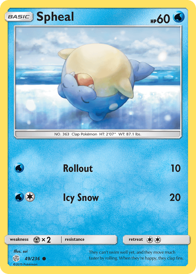 Spheal — Cosmic Eclipse #49