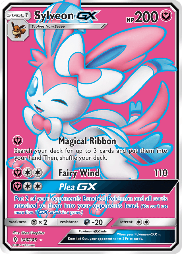 Sylveon-GX — Guardians Rising #140