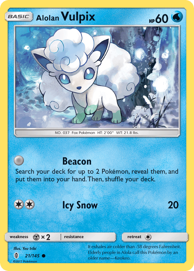 Alolan Vulpix — Guardians Rising #21