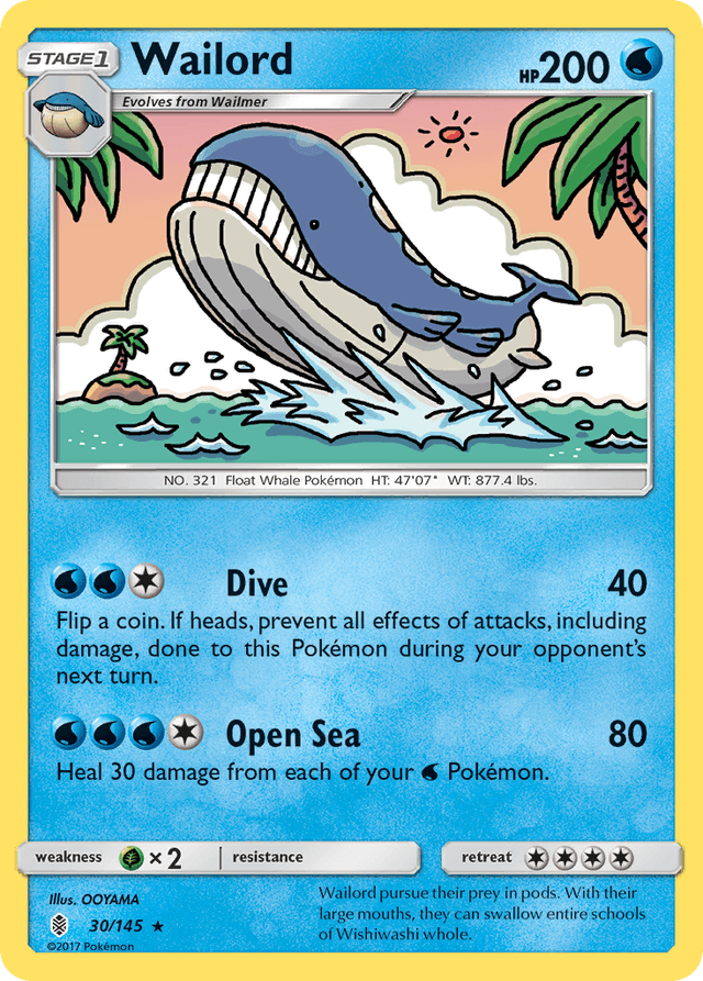 Wailord — Guardians Rising #30
