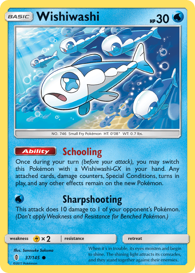 Wishiwashi — Guardians Rising #37