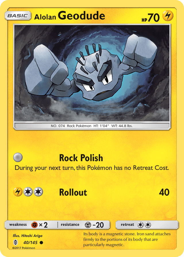 Alolan Geodude — Guardians Rising #40
