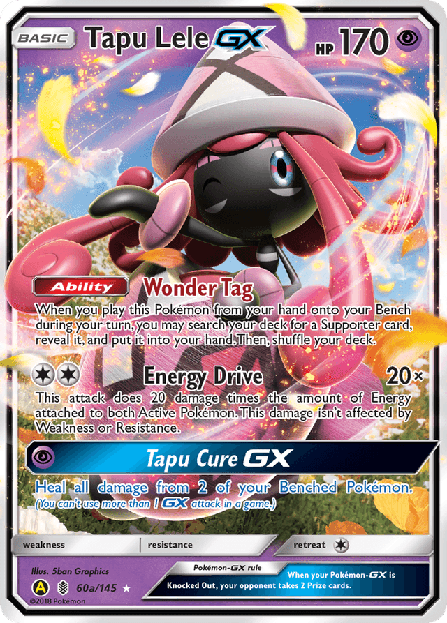 Tapu Lele-GX — Guardians Rising #60a
