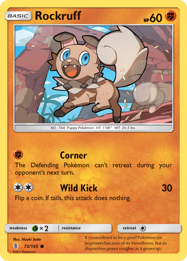 Rockruff — Guardians Rising #73