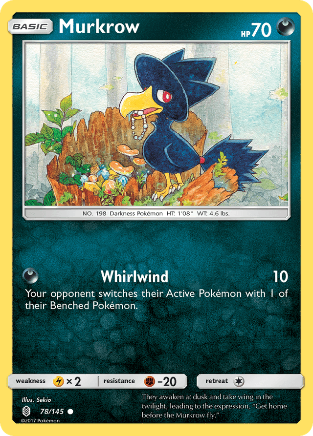 Murkrow — Guardians Rising #78