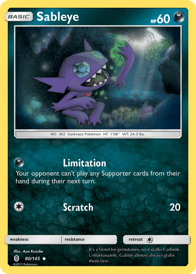Sableye — Guardians Rising #80