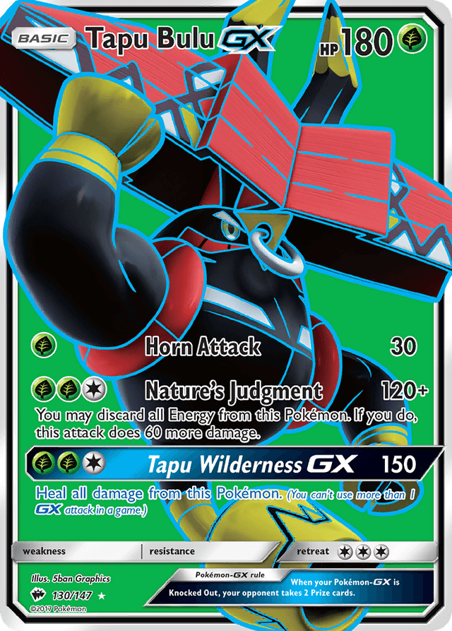 Tapu Bulu-GX — Burning Shadows #130