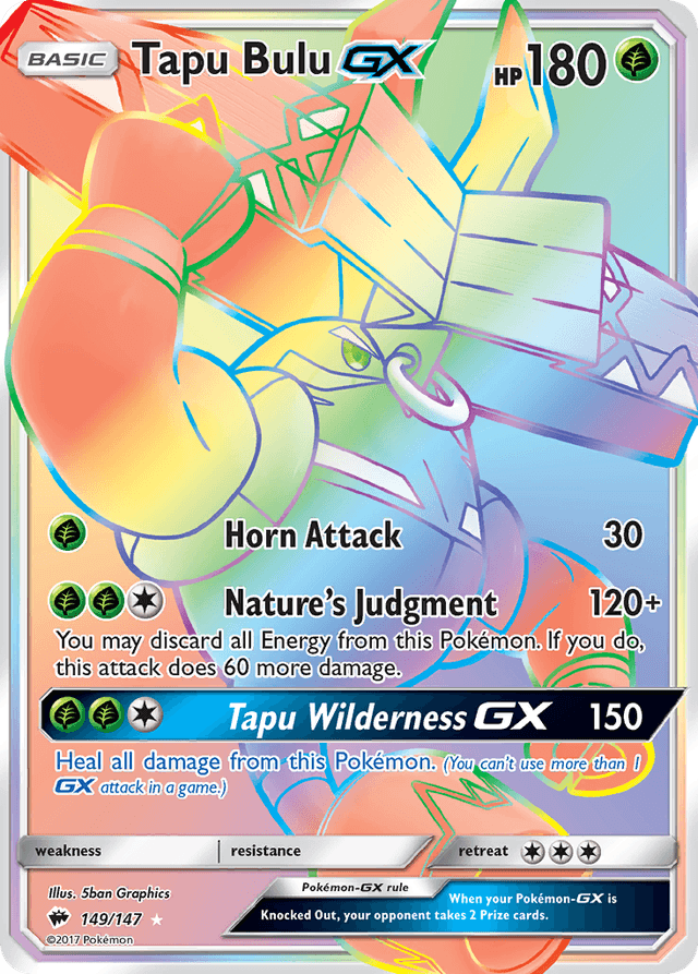 Tapu Bulu-GX — Burning Shadows #149
