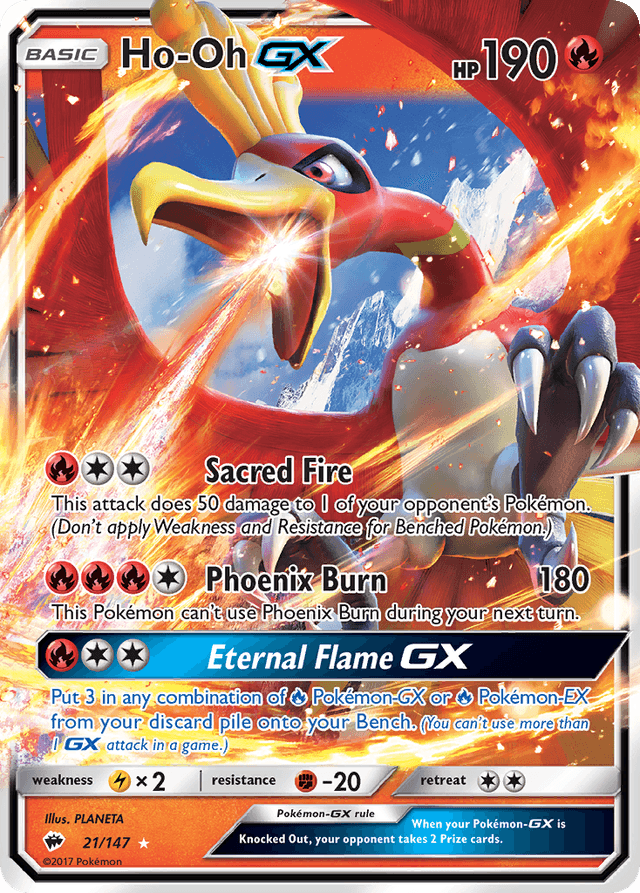 Ho-Oh-GX — Burning Shadows #21