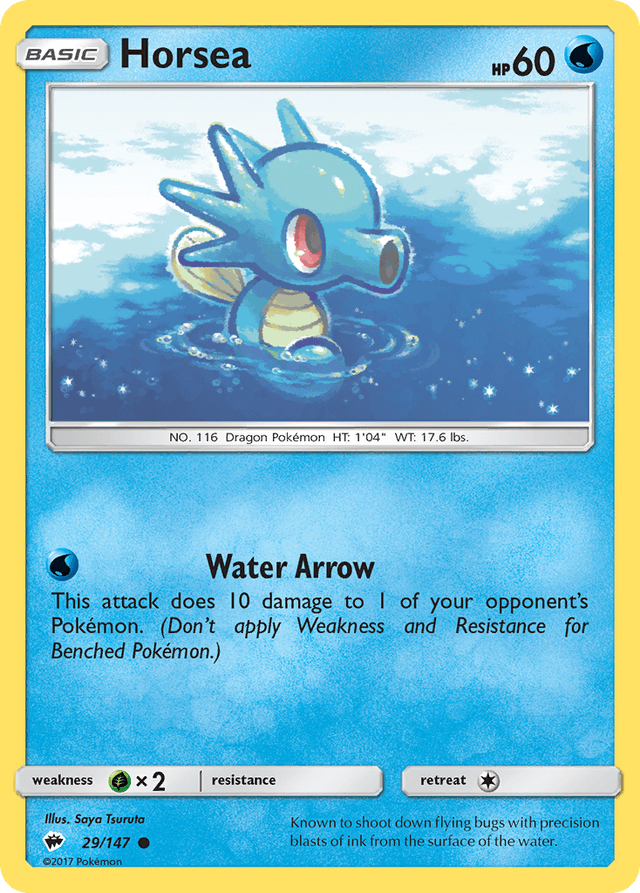 Horsea — Burning Shadows #29