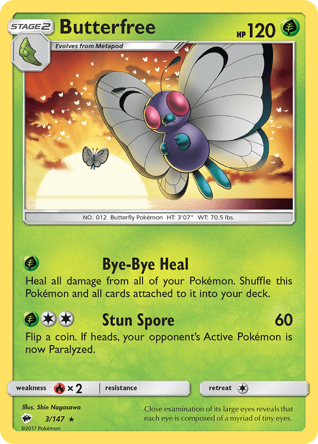 Butterfree — Burning Shadows #3