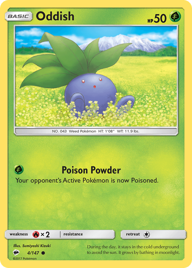 Oddish — Burning Shadows #4