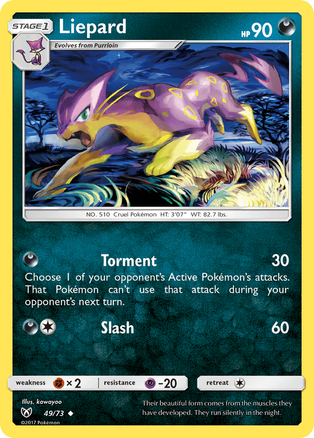 Liepard — Shining Legends #49