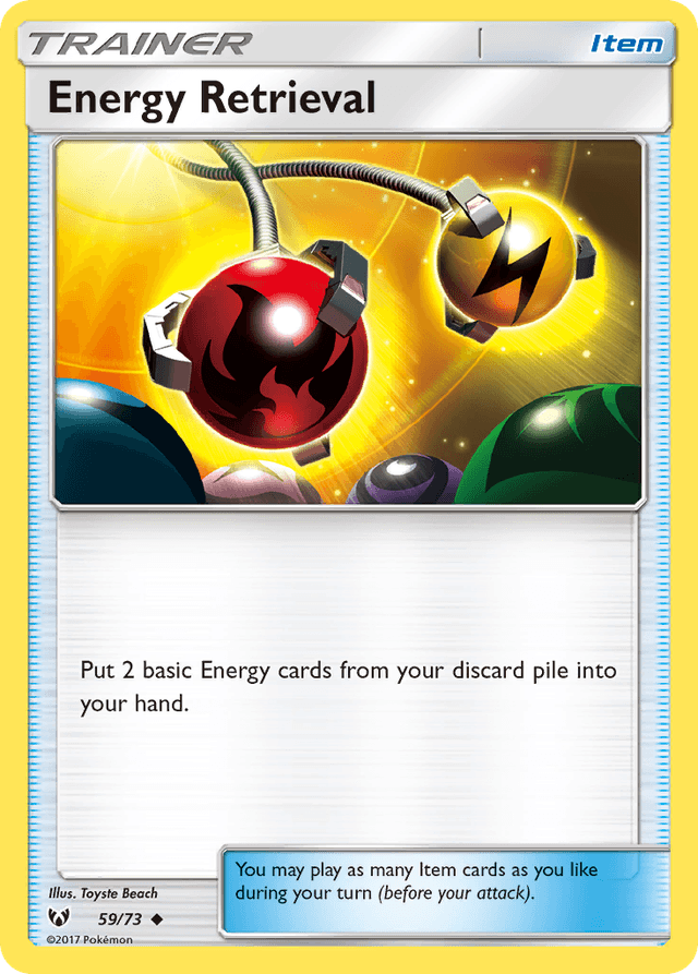 Energy Retrieval — Shining Legends #59