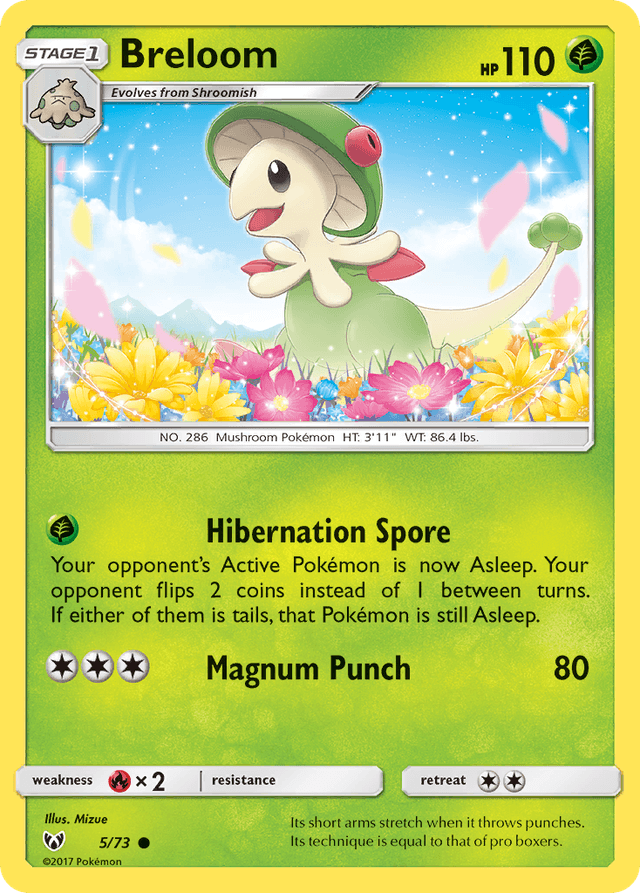 Breloom — Shining Legends #5