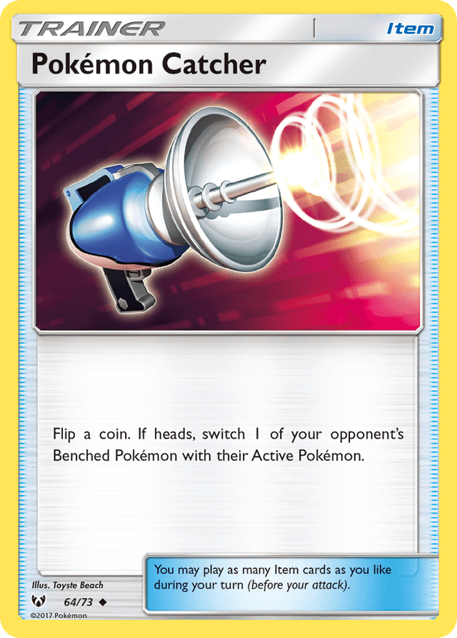Pokémon Catcher — Shining Legends #64