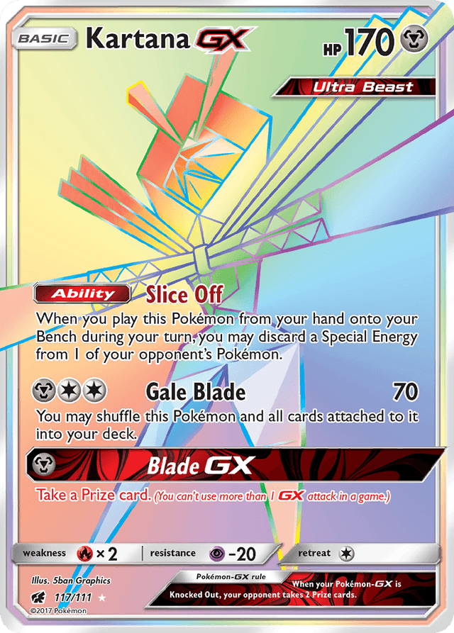 Kartana-GX — Crimson Invasion #117