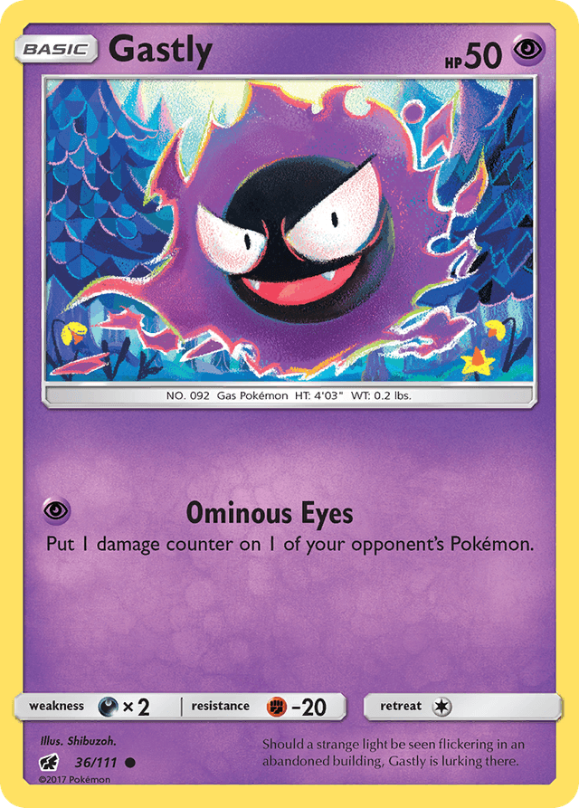 Gastly — Crimson Invasion #36