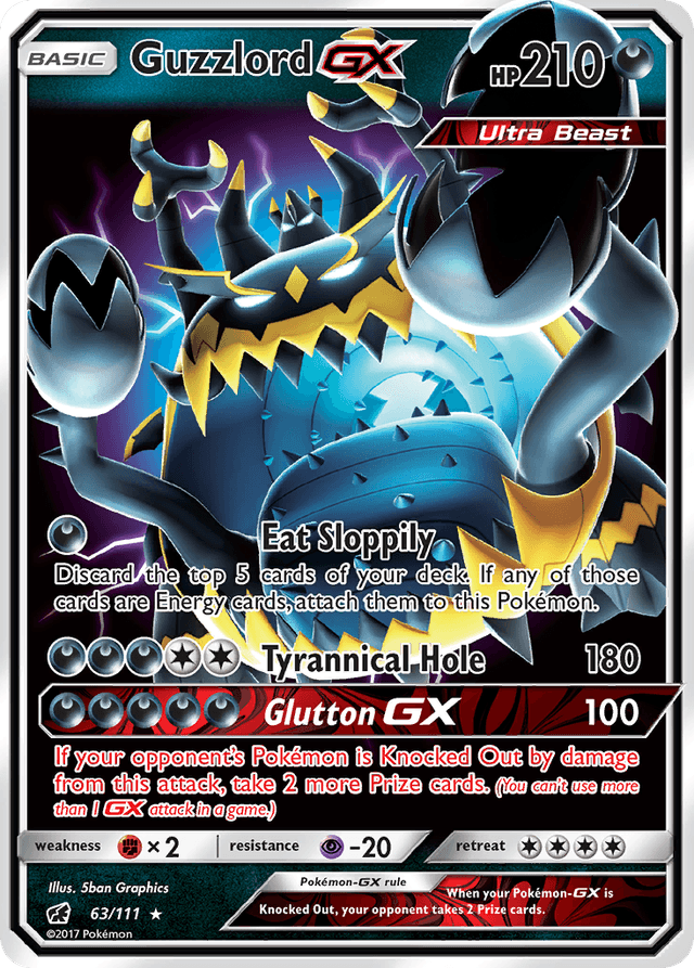 Guzzlord-GX — Crimson Invasion #63