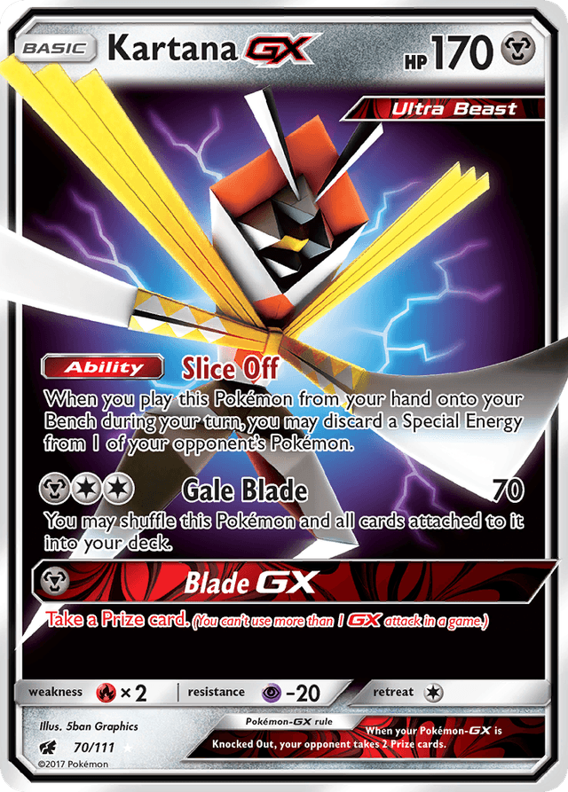 Kartana-GX — Crimson Invasion #70