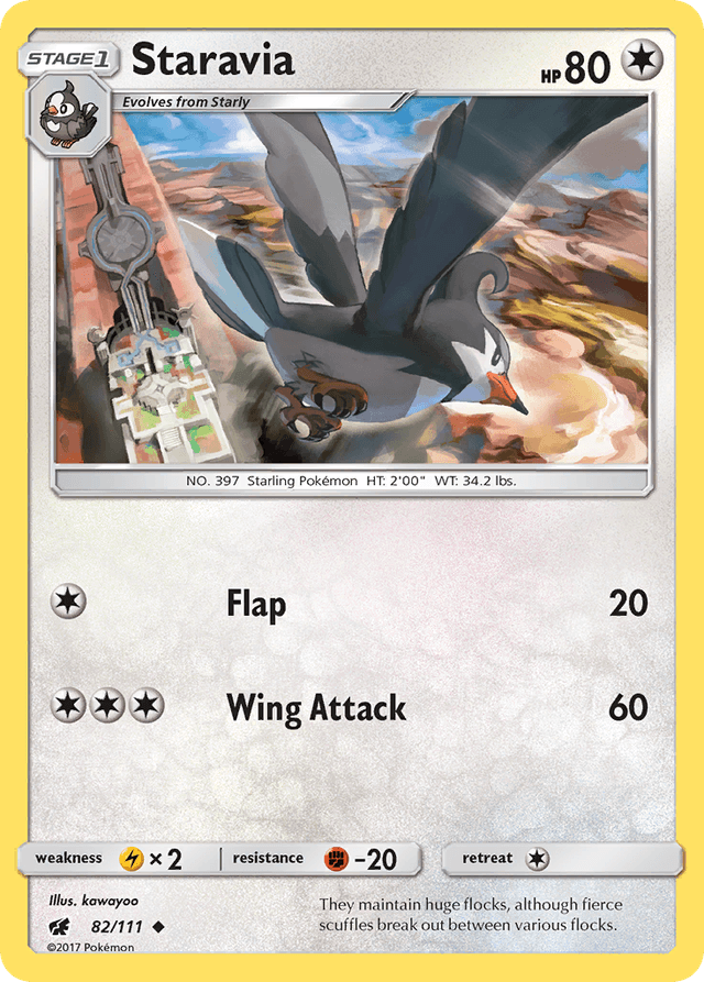 Staravia — Crimson Invasion #82