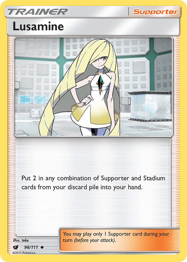 Lusamine — Crimson Invasion #96