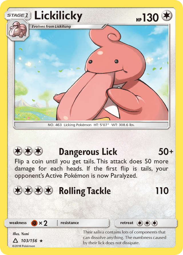 Lickilicky — Ultra Prism #103