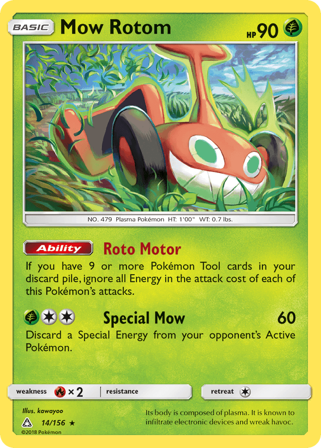 Mow Rotom — Ultra Prism #14