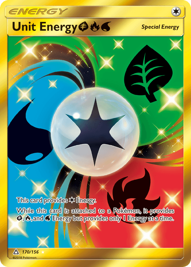 Unit Energy GrassFireWater — Ultra Prism #170