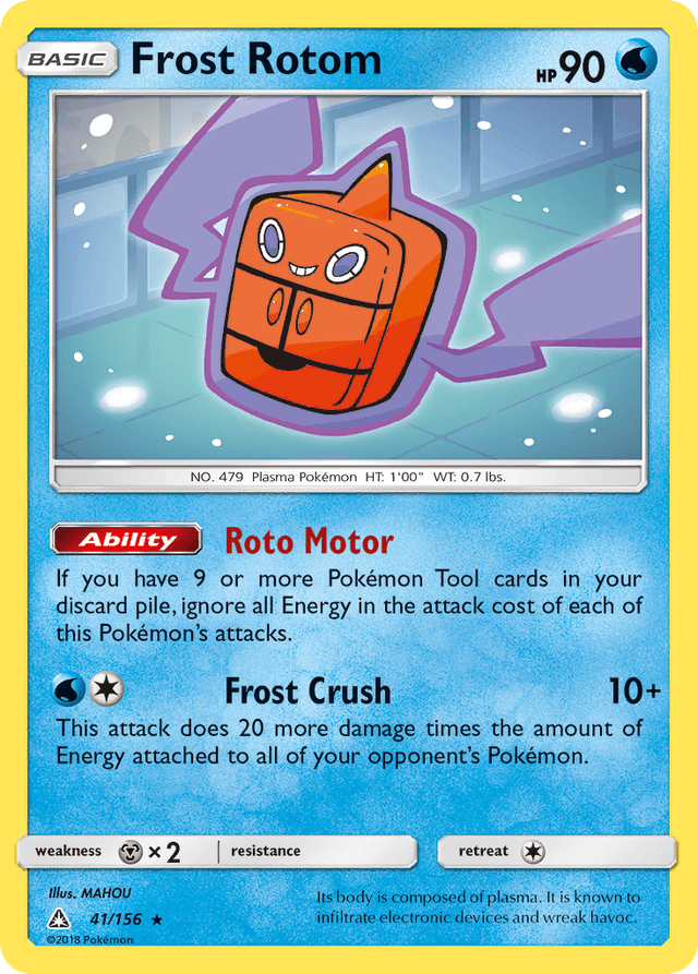 Frost Rotom — Ultra Prism #41