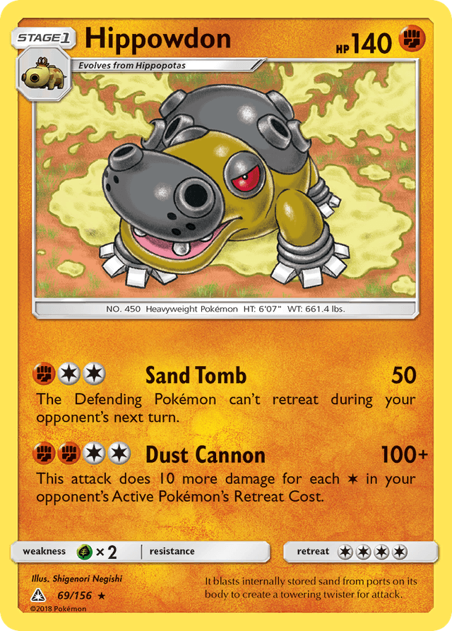 Hippowdon — Ultra Prism #69
