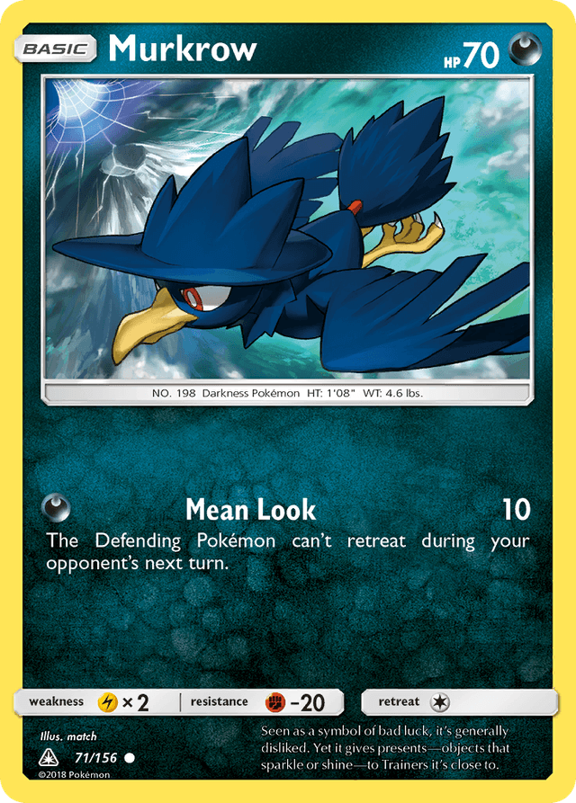 Murkrow — Ultra Prism #71