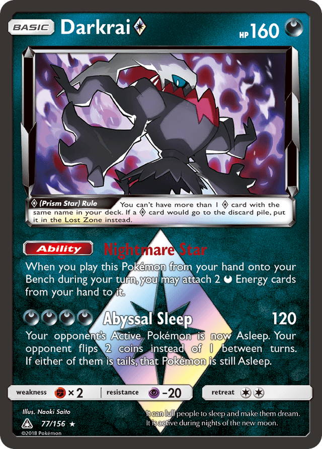 Darkrai ◇ — Ultra Prism #77