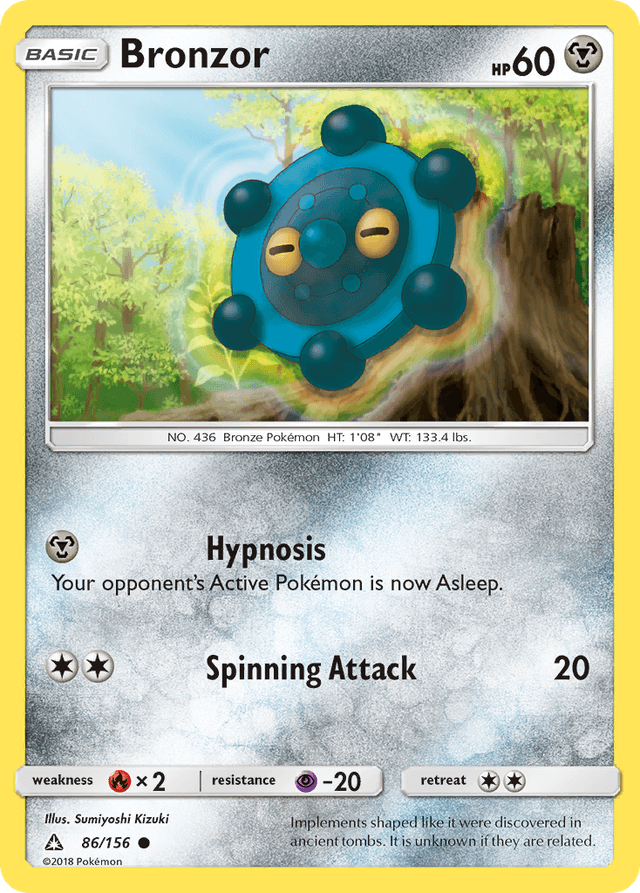 Bronzor — Ultra Prism #86