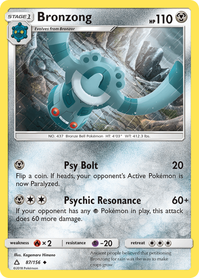 Bronzong — Ultra Prism #87
