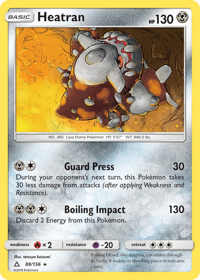 Heatran — Ultra Prism #88