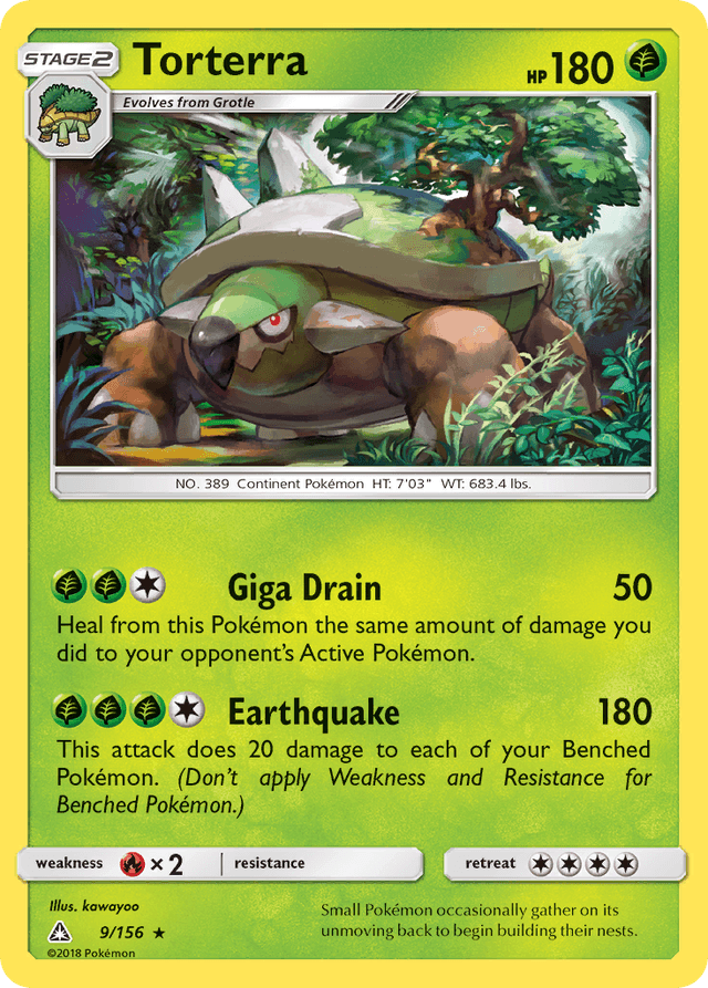 Torterra — Ultra Prism #9
